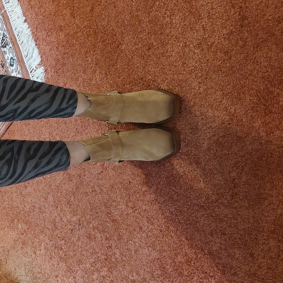 ❤️ SALE ❤️ Nwt Sam Edelman Suede Tan Boots - Picture 6 of 14